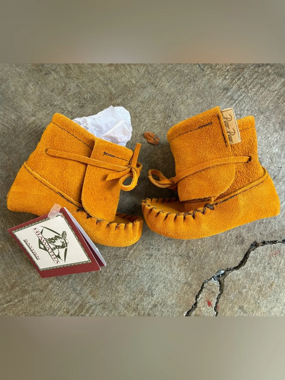 Bastien Moccasin Baby Boots Shoes Size 3 Classic for Boys and Girls